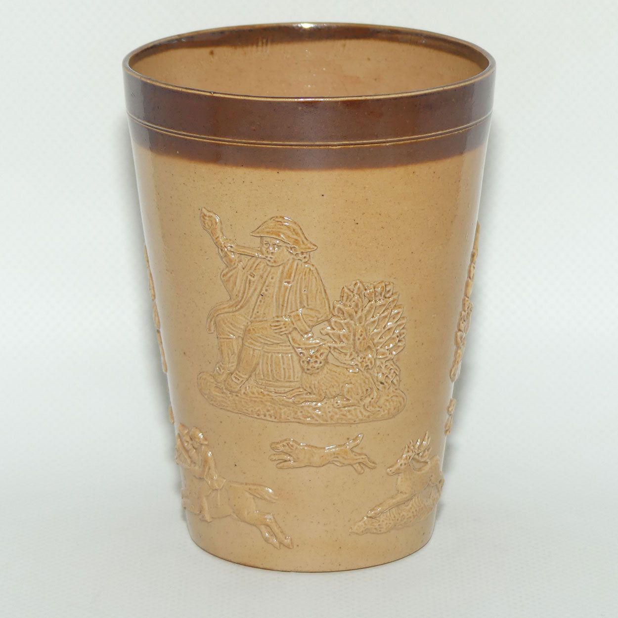 Doulton Lambeth | Royal Doulton Harvest Hunting beaker | 11.5cm tall | #2