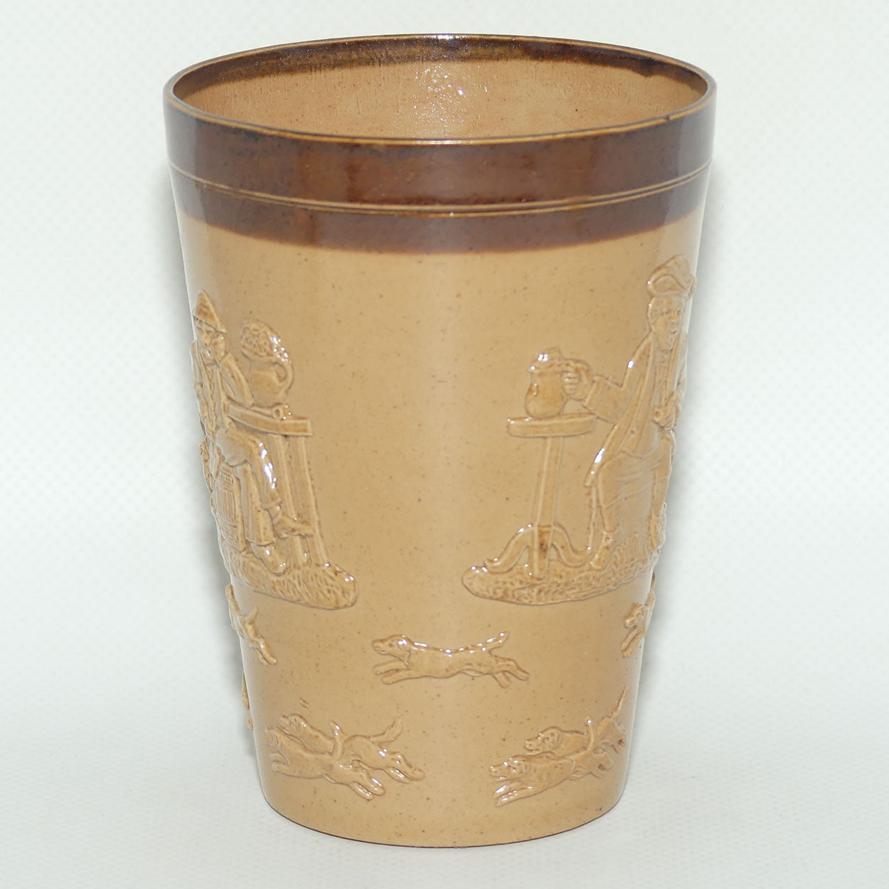 Doulton Lambeth | Royal Doulton Harvest Hunting beaker | 11.5cm tall | #2