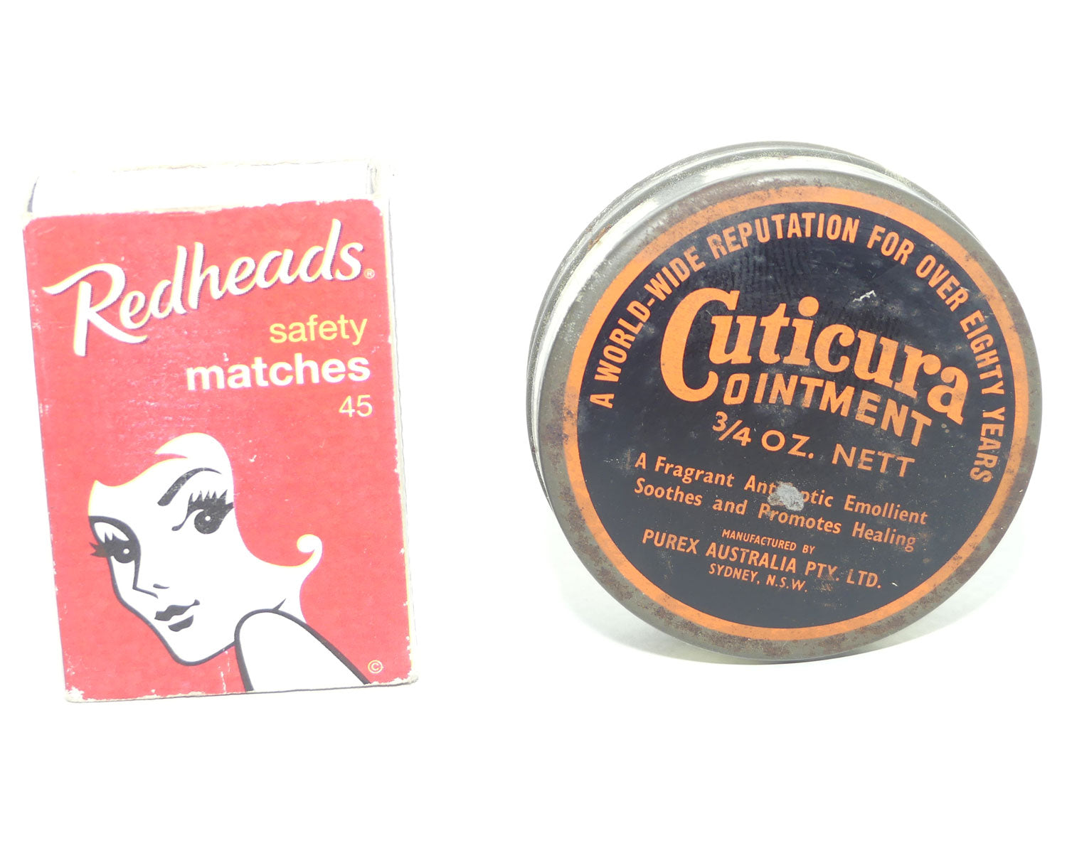 Cuticura Ointment 3/4oz tin | Purex Australia | some contents!