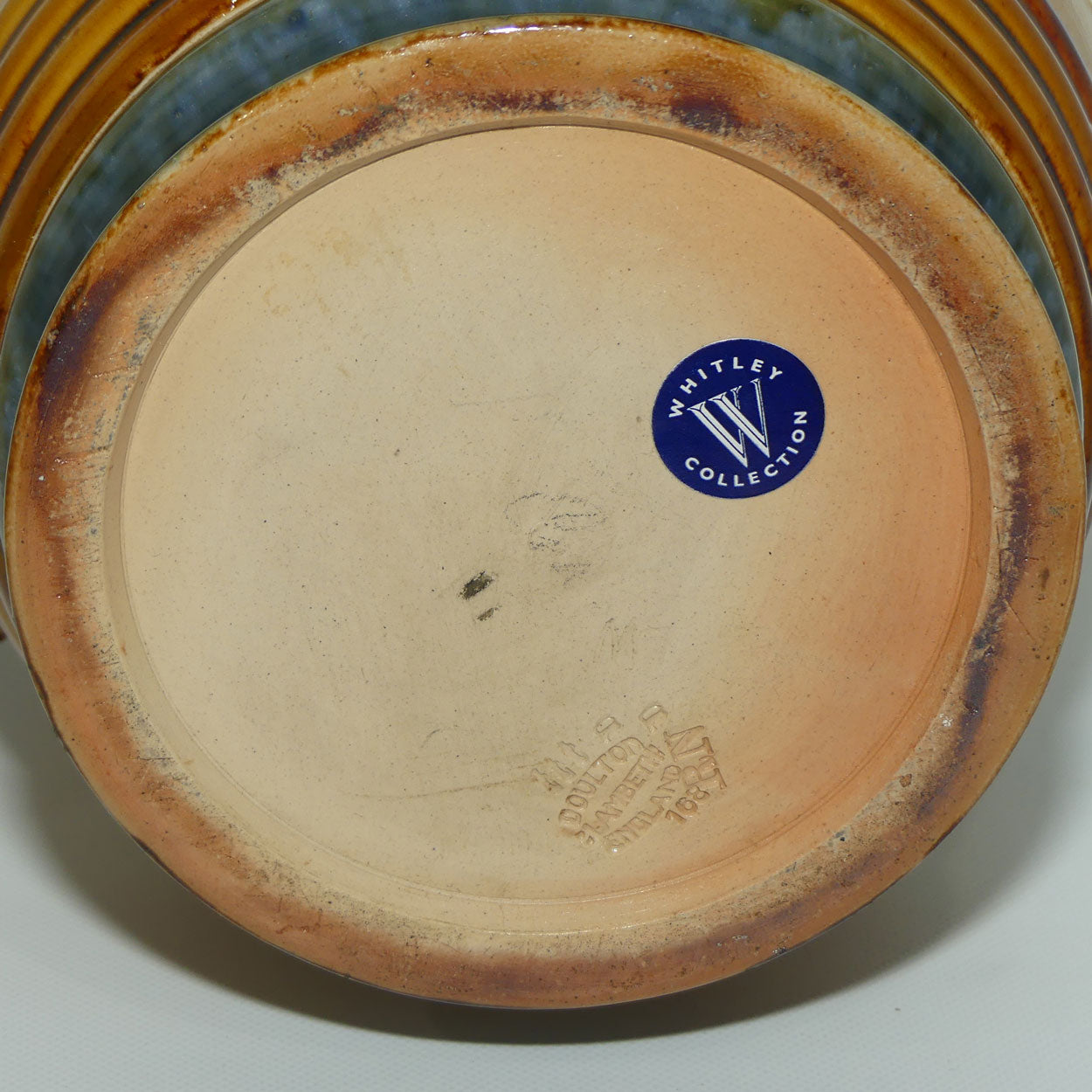 Doulton Lambeth stoneware Cycling bulbous jug | MILITARY, ROAD and PATH | #2