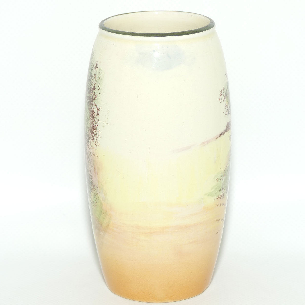 Royal Doulton Rustic England 7493 cylinder vase D5694