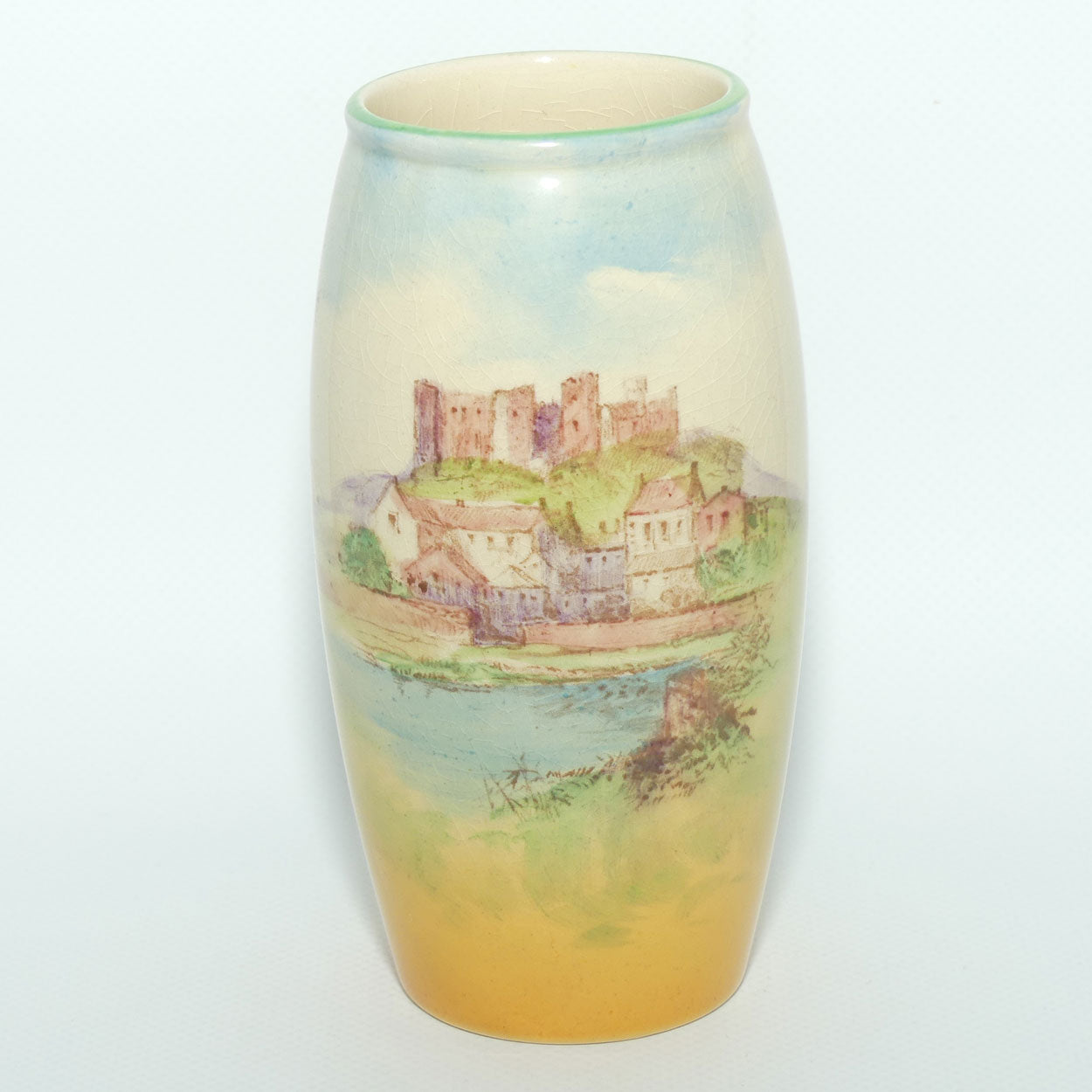 Royal Doulton English Castles and Churches | Haverfordwest vase D5413