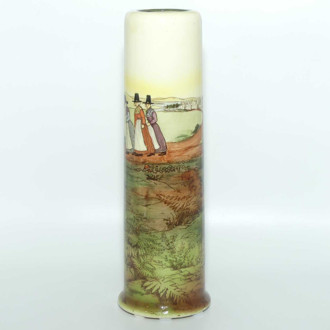 Royal Doulton Welsh tall cylinder vase | Shape 1092 | Bone China body