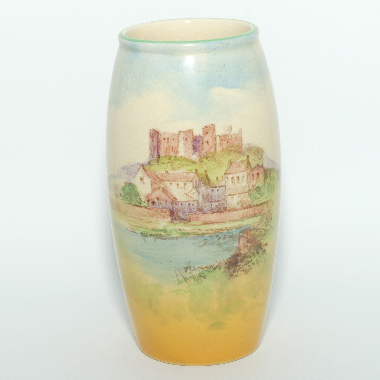 Royal Doulton English Castles and Churches | Haverfordwest vase D5413