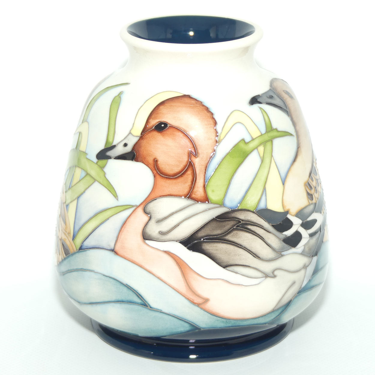 Moorcroft Dabbler Ducks 198/5 vase | LE 12/15