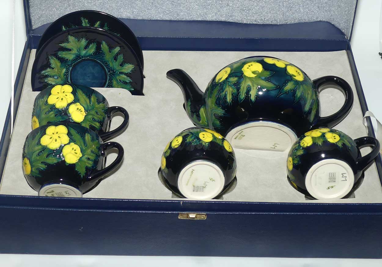 Moorcroft Buttercup teaset