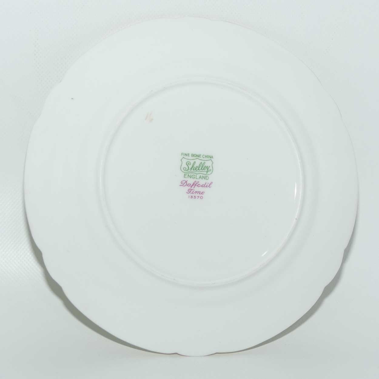 Shelley Daffodil Time tea plate | 15cm | Gilt Trim | 13370