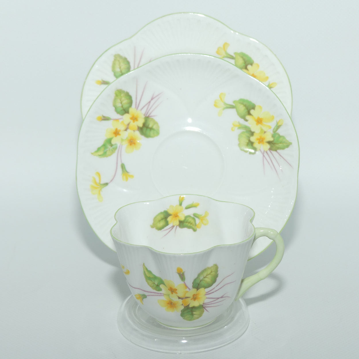 Shelley Dainty Shape Primrose pattern trio | #2 | 13430