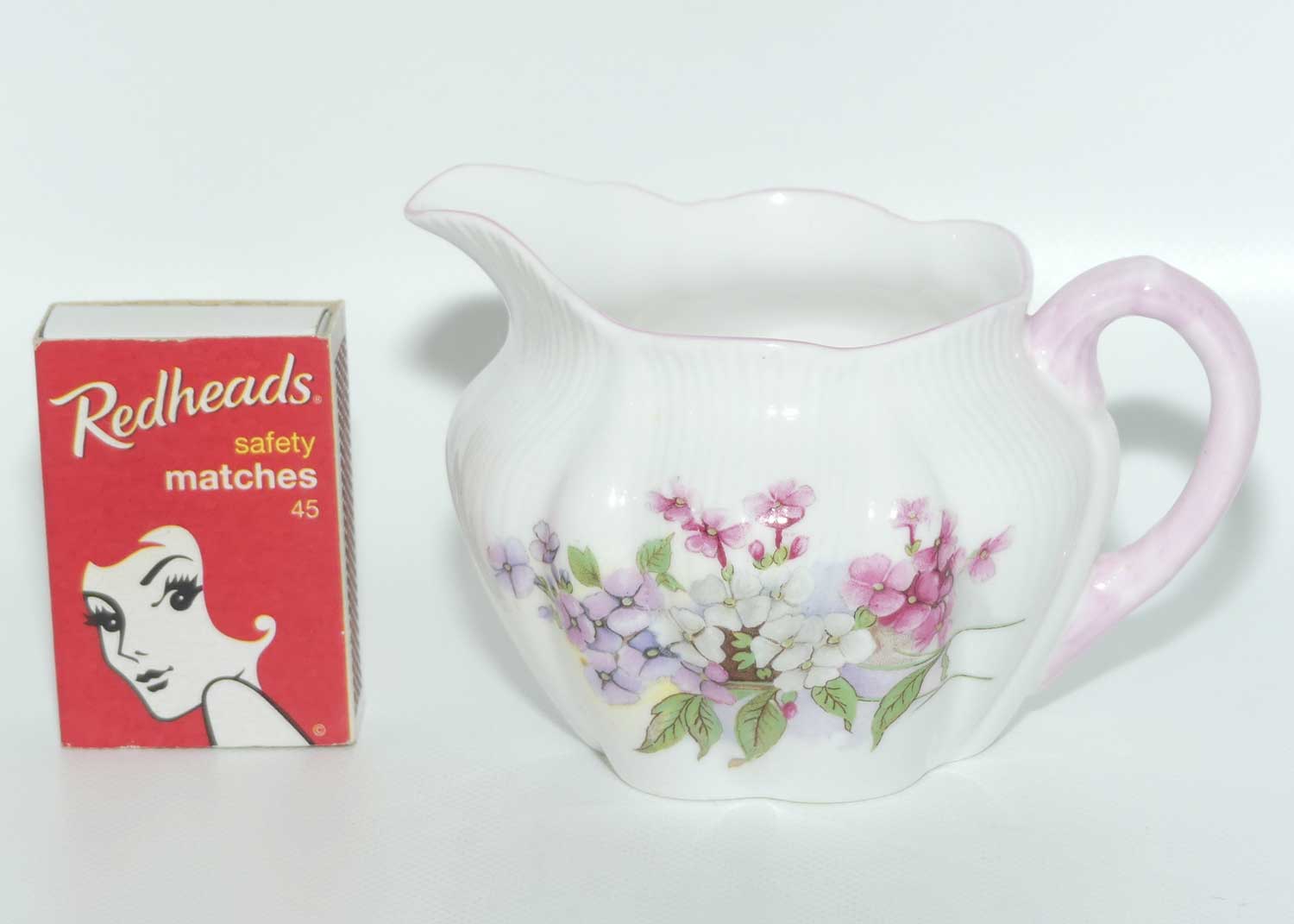 Shelley Dainty shape Stocks milk jug | Pattern 13428