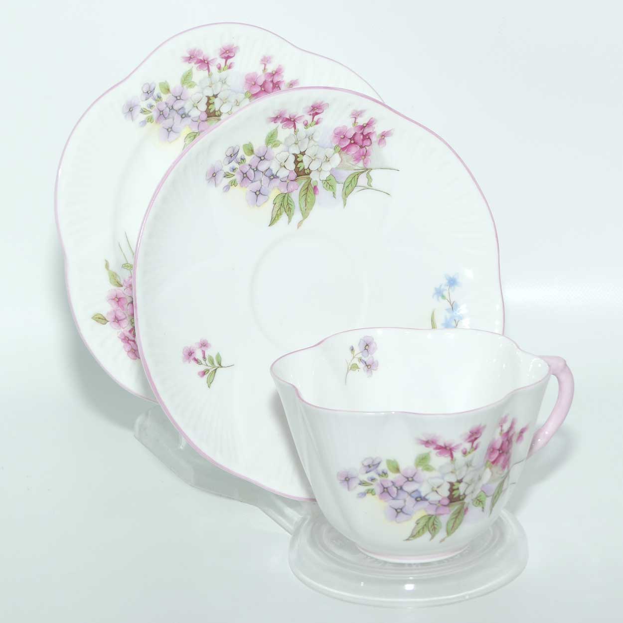 Shelley Dainty shape Stocks trio | Pattern 13428