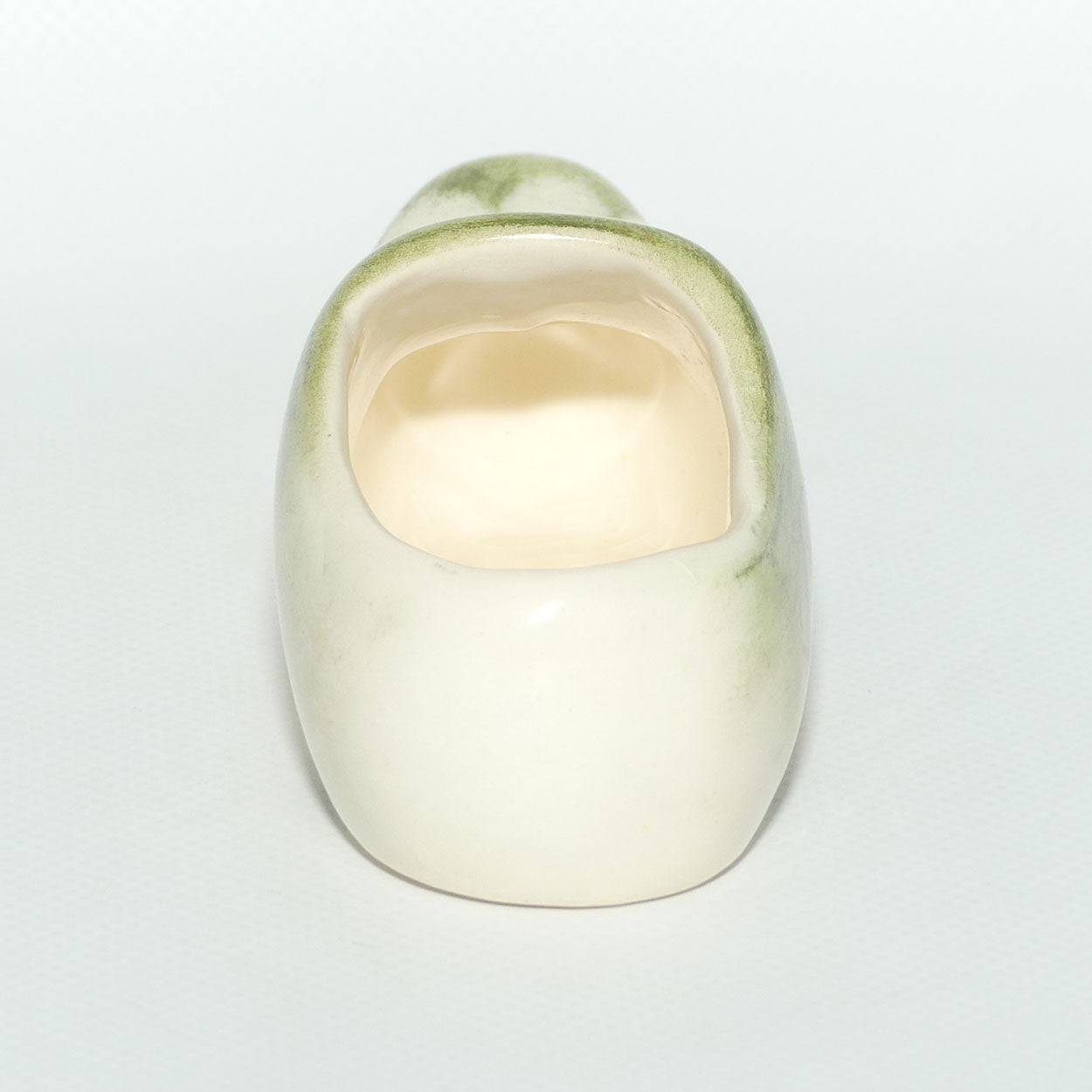 Australian Pottery | Daisyware Pottery Shoe or clog | Daisy motif