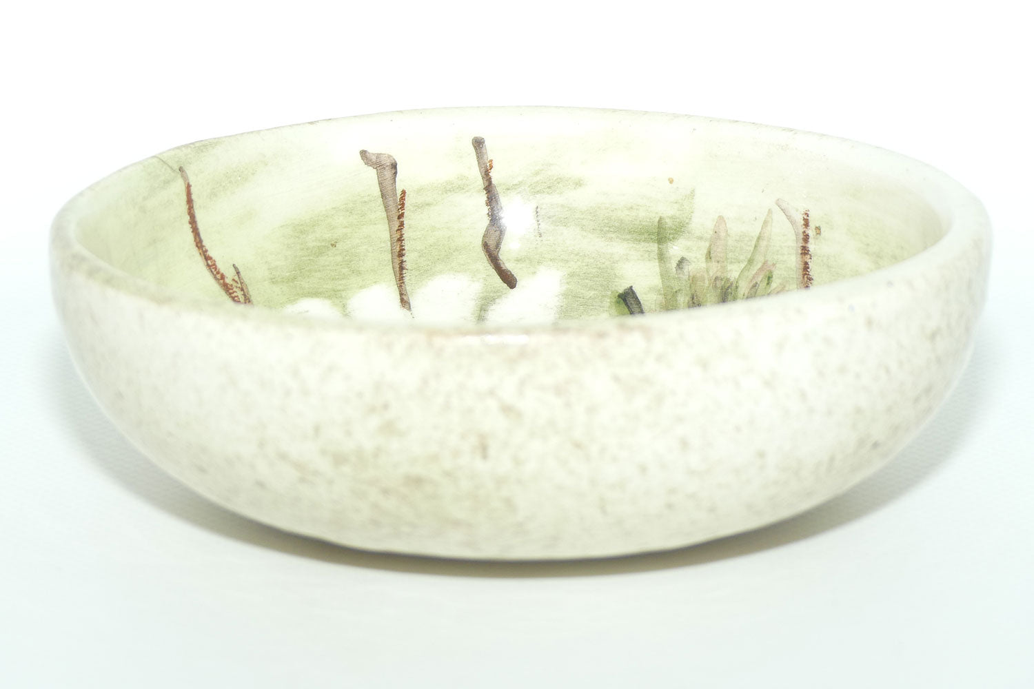 Australian Pottery | Daisyware Pottery bowl | 14cm diam | Roses and Daisy Decor