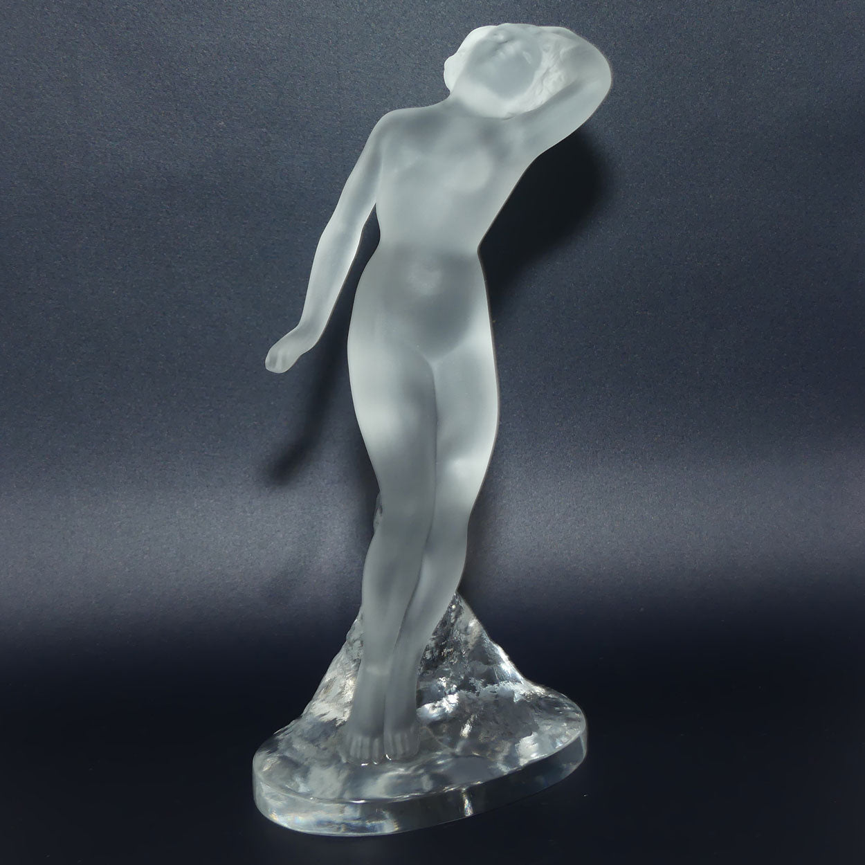 Lalique Crystal France Danseuse Bras Baisse | Dancer Figurine #11910
