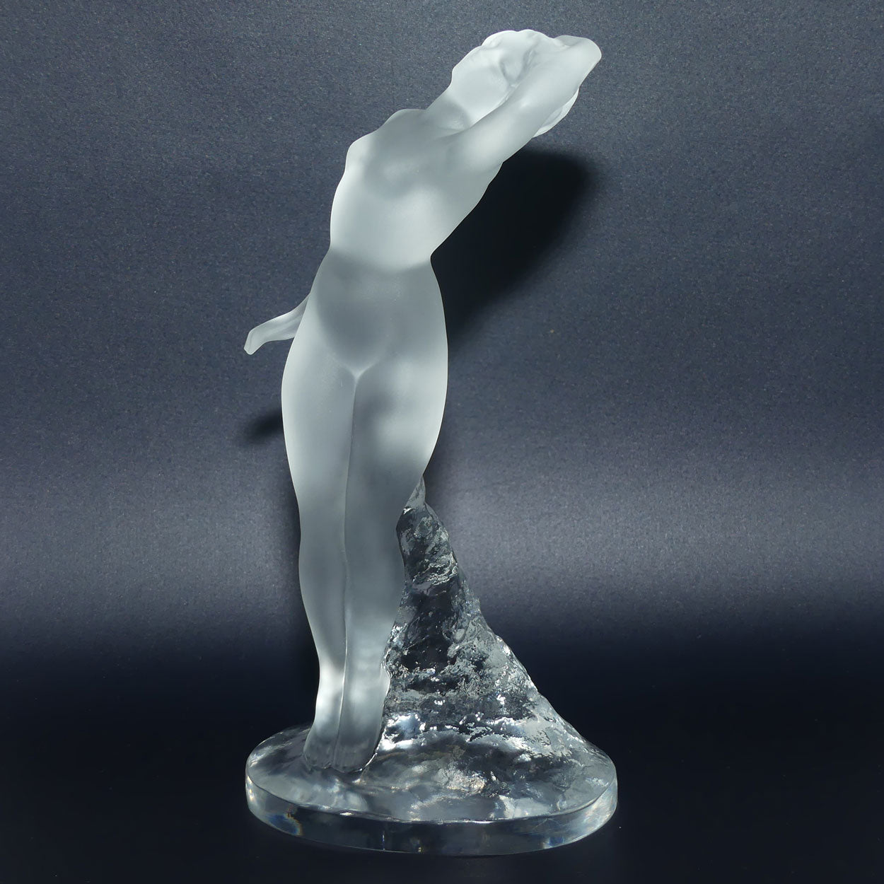 Lalique Crystal France Danseuse Bras Baisse | Dancer Figurine #11910