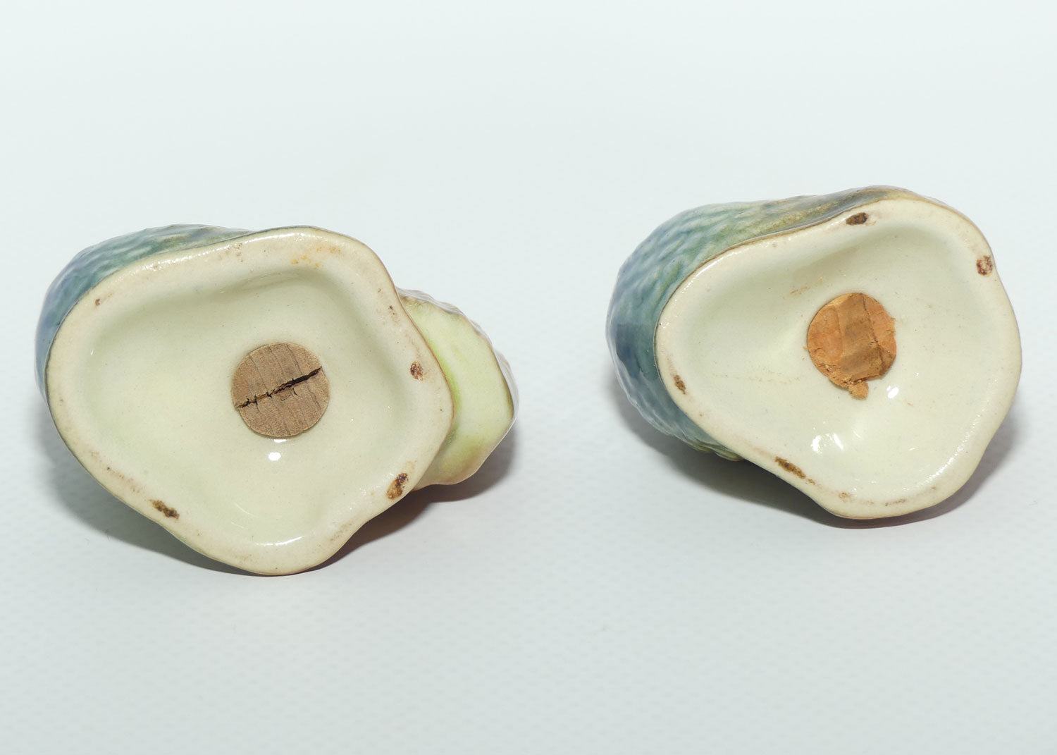 Darbyshire Pottery Aust | attrib | Rooster and Chicken Novelty Salt and Pepper