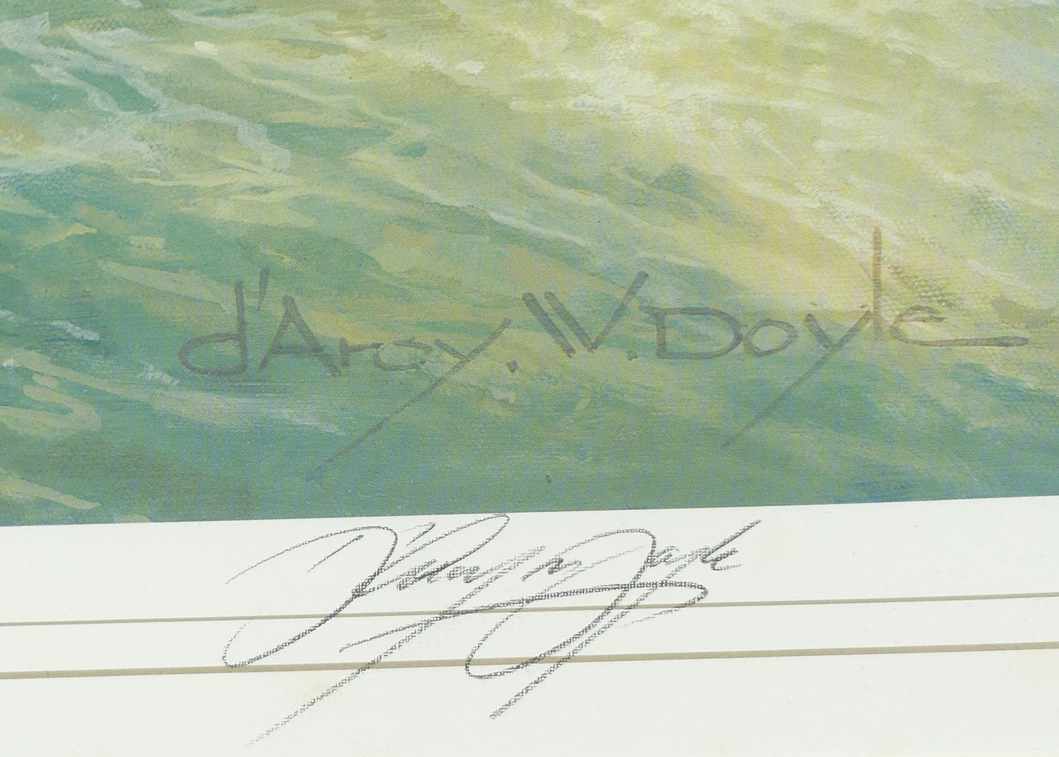 Darcy W Doyle framed print | HMS Endeavour | Artist Signed Artist Proof