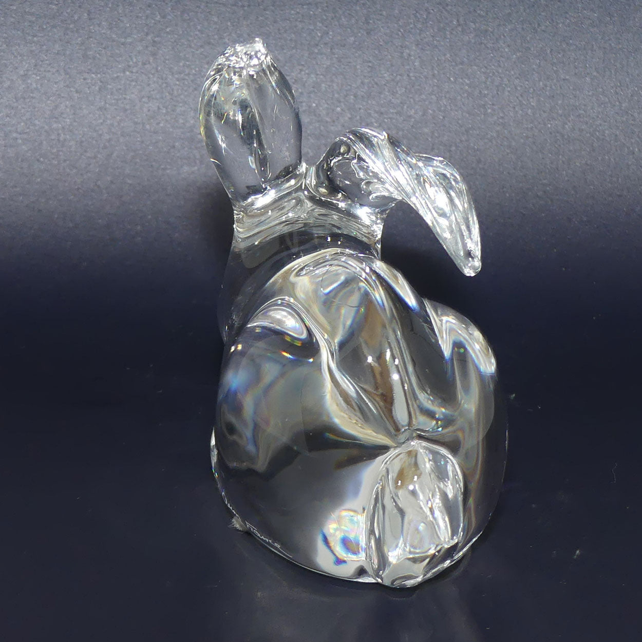 Daum France Crystal Lop Eared Rabbit figure