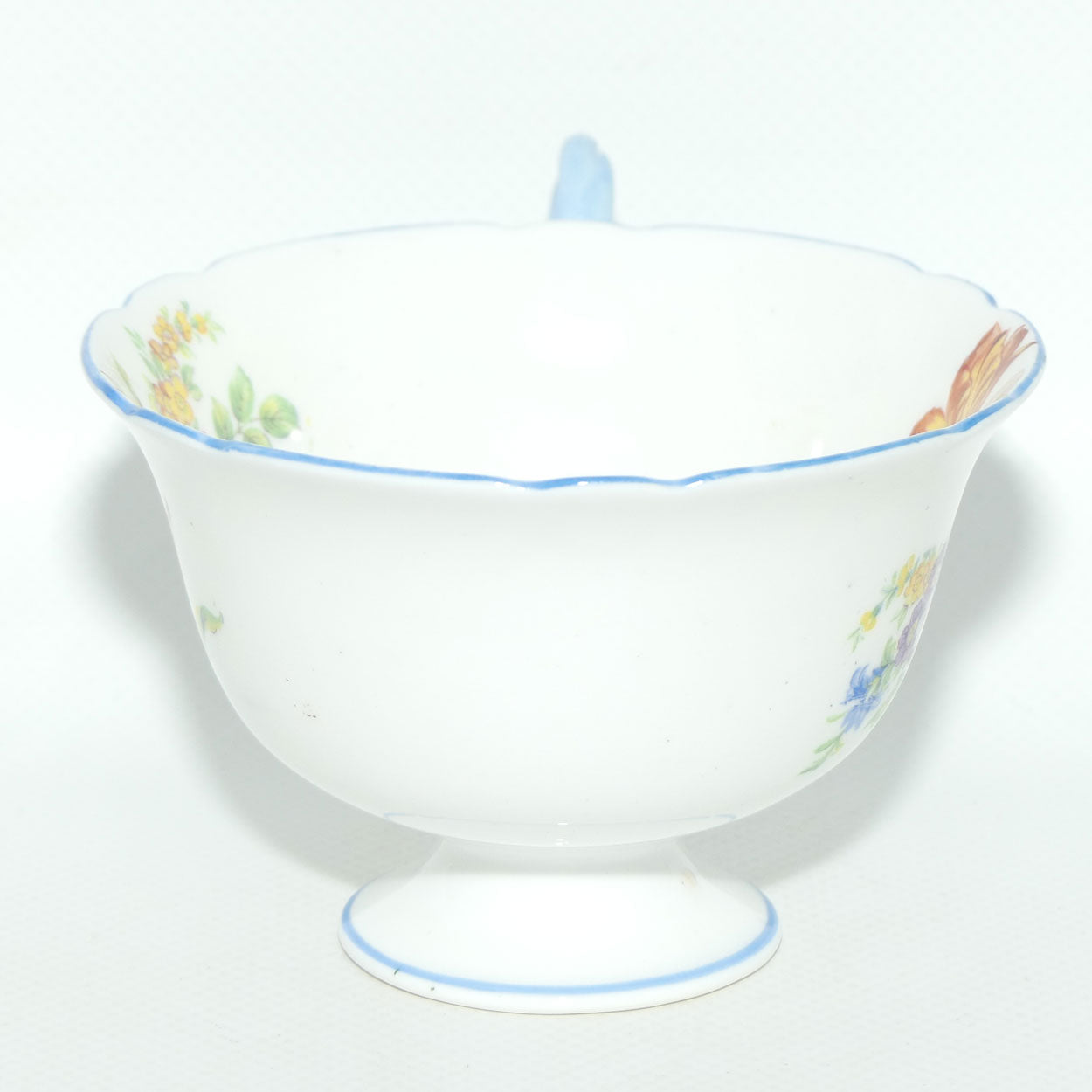 Shelley Gainsborough shape Butcher's Crocus and Rose Spray pattern duo