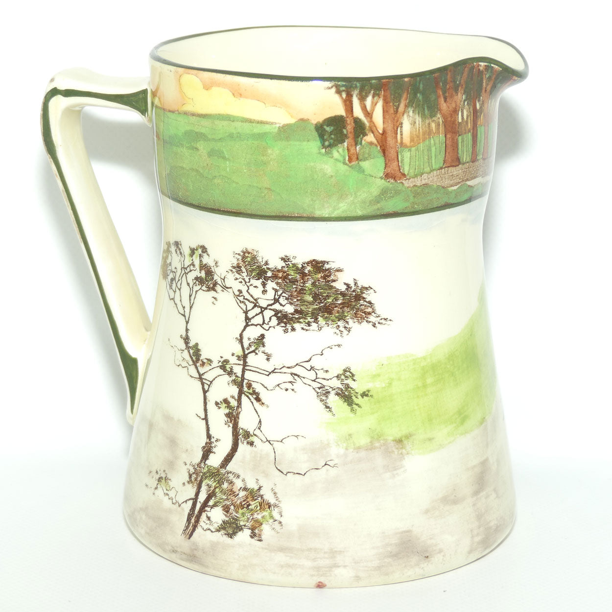 Royal Doulton Early Motoring Simon shape jug D2406: Deaf