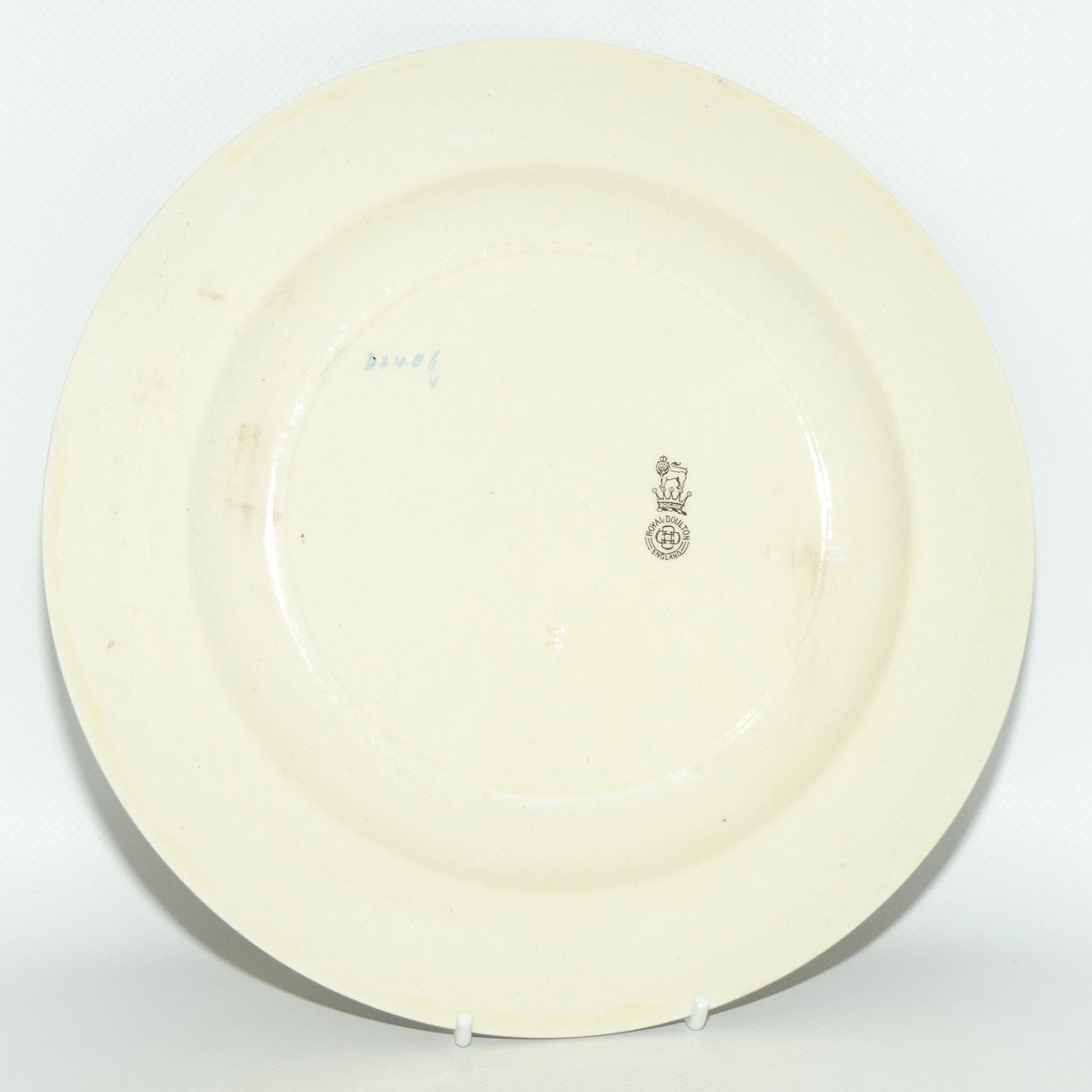 Royal Doulton Early Motoring plate D2406: Deaf | Medium 24cm