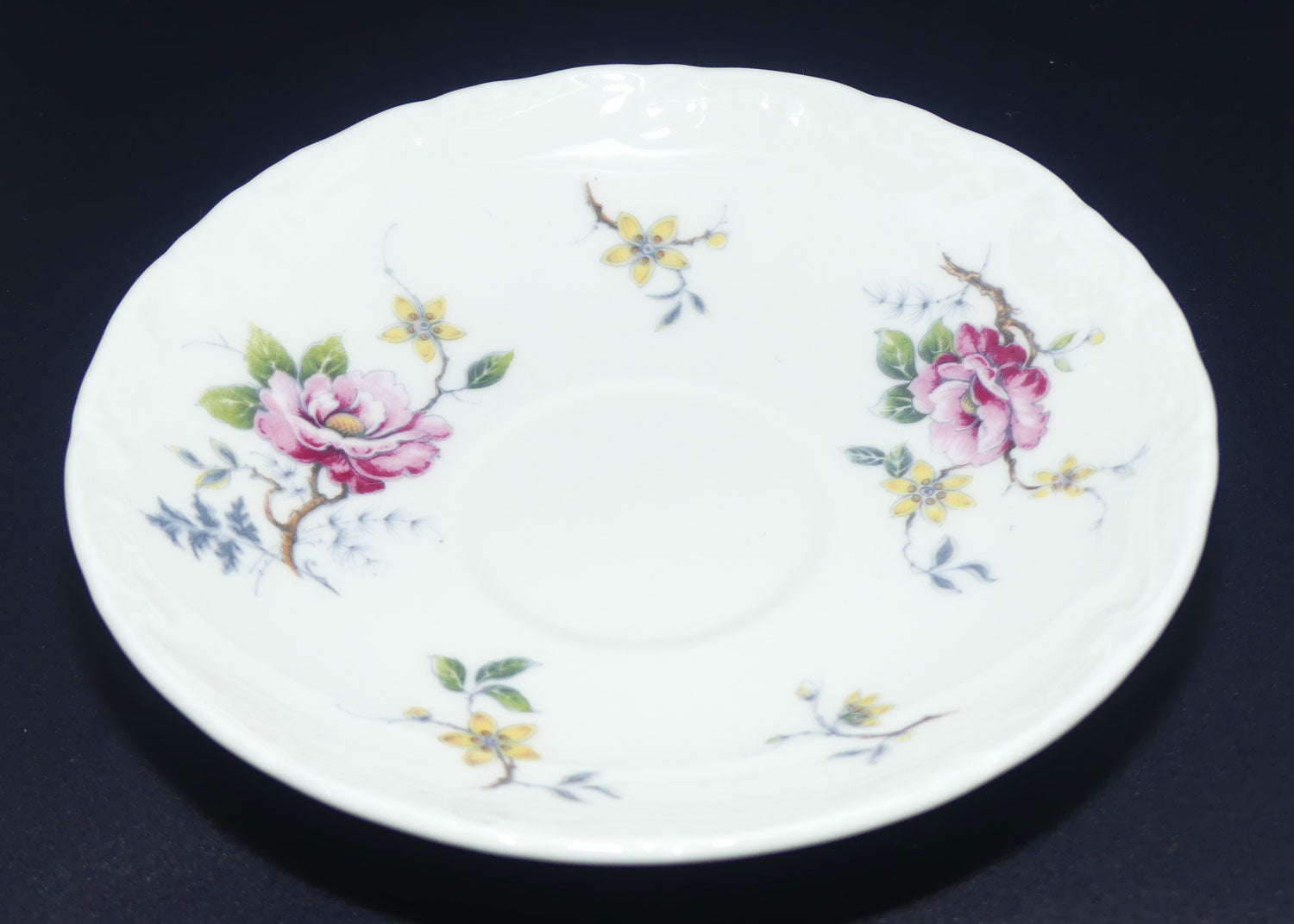 Wedgwood Bone China trio | Mayfair Collection | Debutante pattern