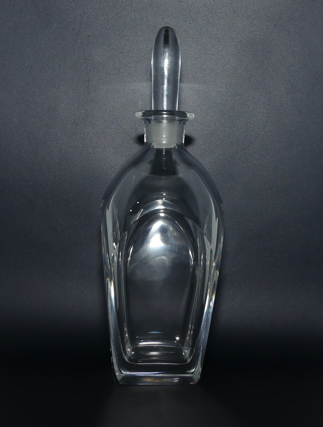 Mid Century European design Orrefors Crystal decanter