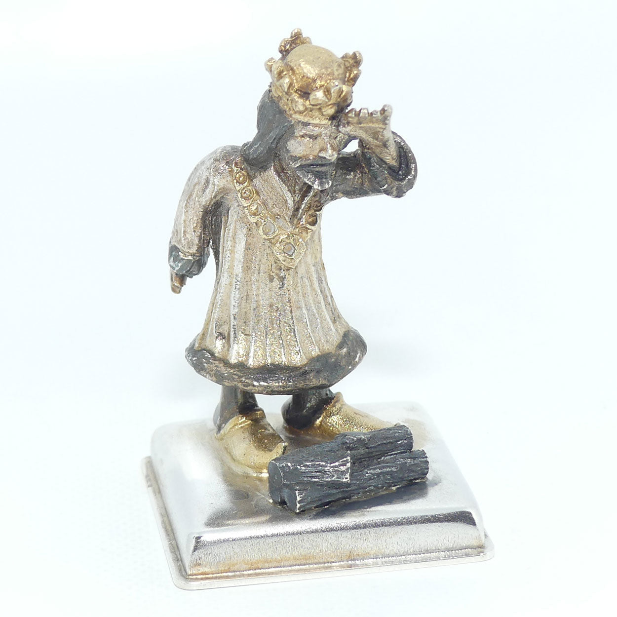 Sterling Silver Good King Wenceslas Christmas Carol Box | Stuart Devlin for Cartier | LE 75/500