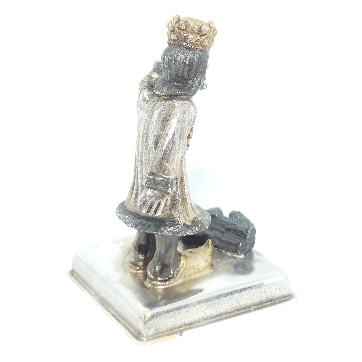 Sterling Silver Good King Wenceslas Christmas Carol Box | Stuart Devlin for Cartier | LE 75/500