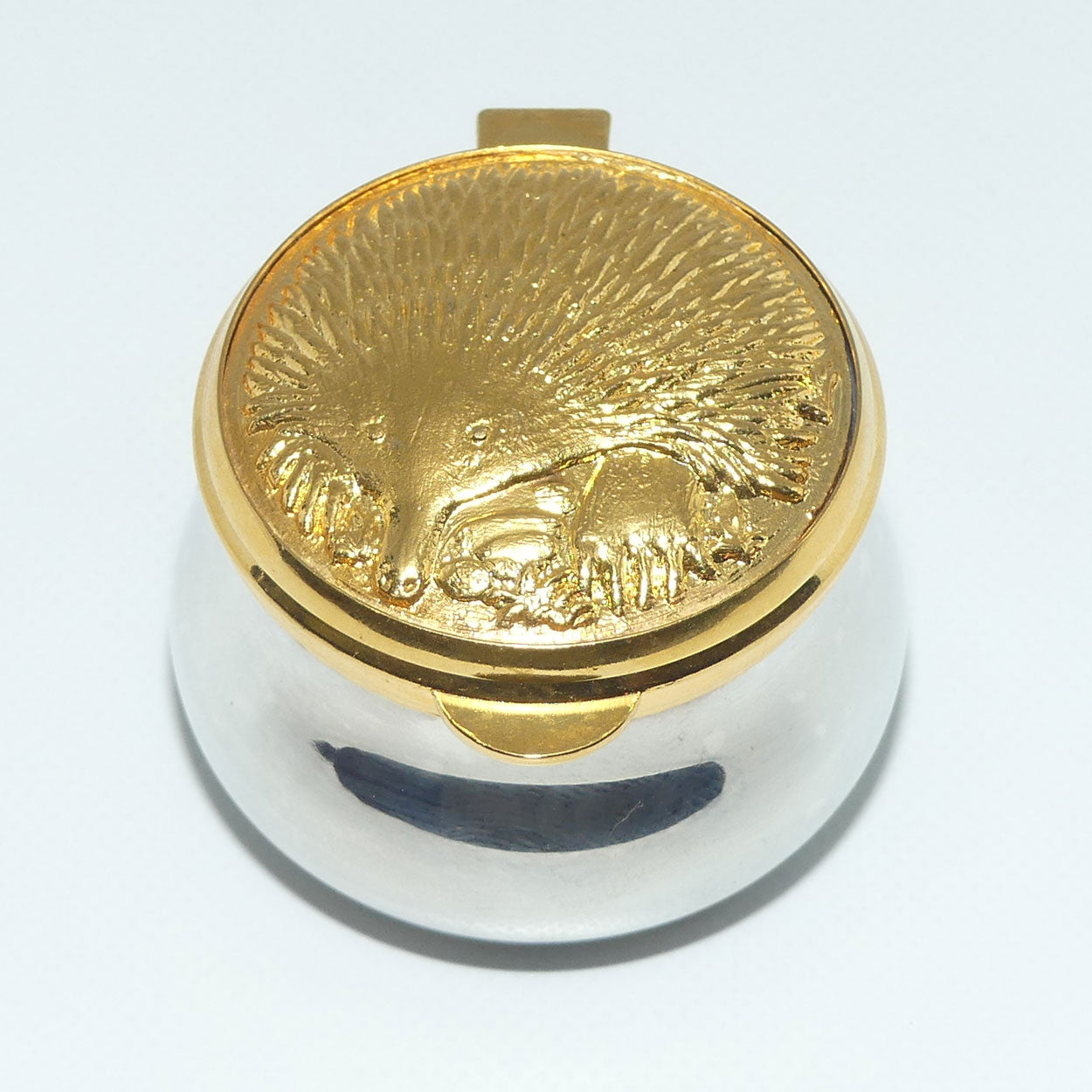 Strachan Australia | Australian Native Wildlife trinket box | Echidna by Stuart Devlin