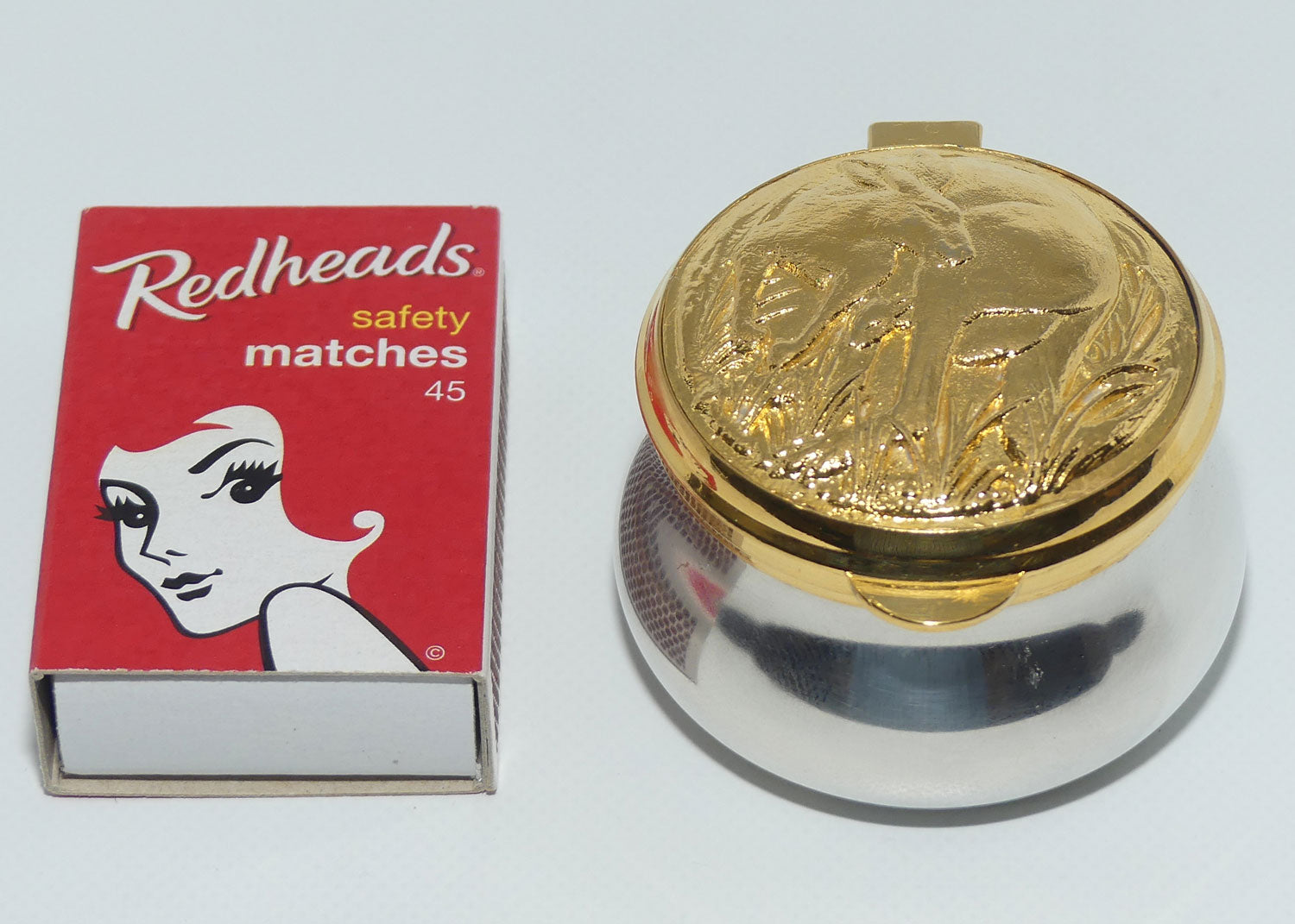 Strachan Australia | Australian Native Wildlife trinket box | Kangaroo by Stuart Devlin