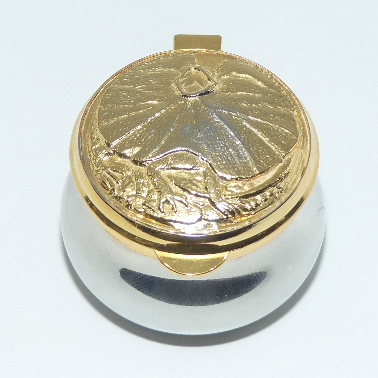 Strachan Australia | Australian Native Wildlife trinket box | Frilled Lizard by Stuart Devlin