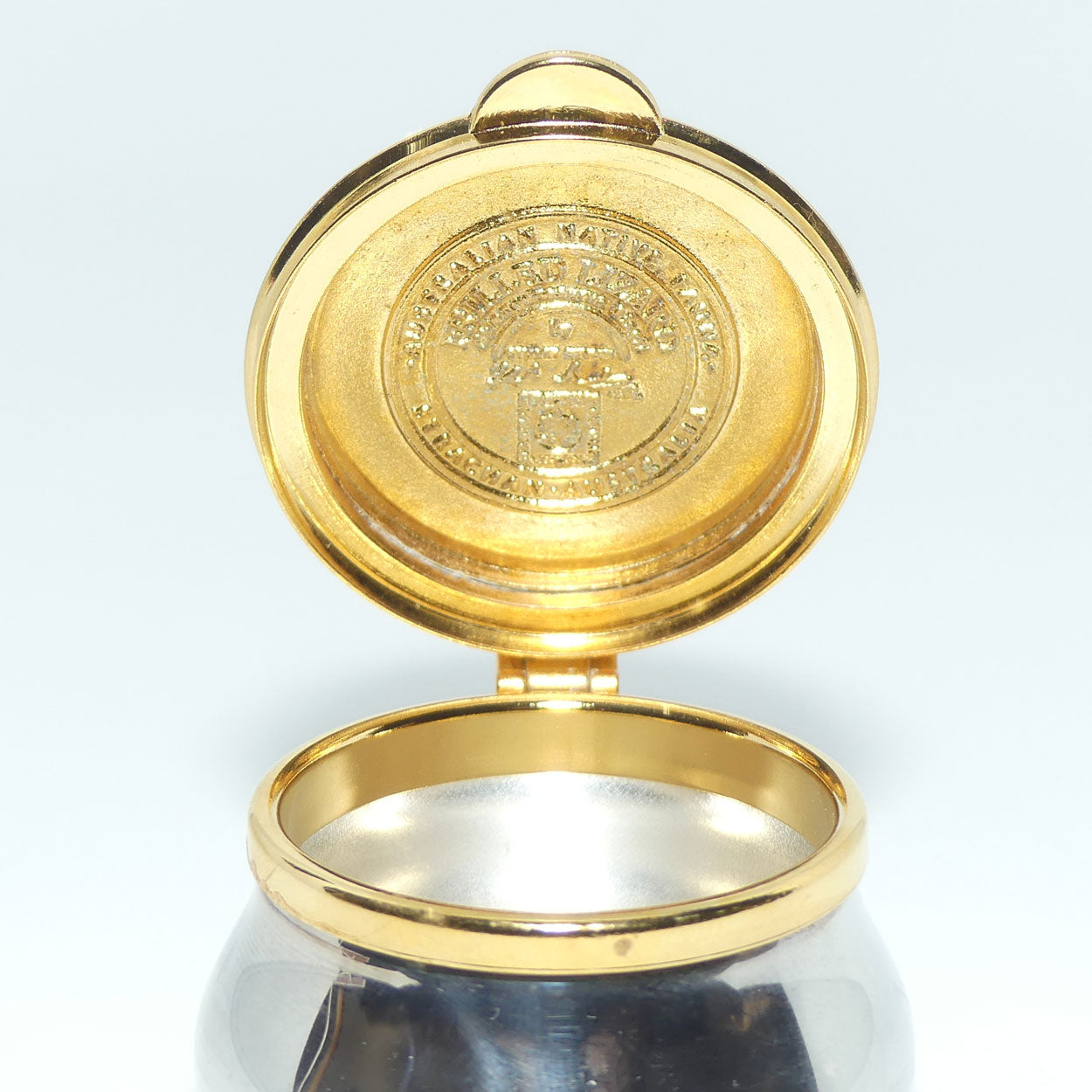 Strachan Australia | Australian Native Wildlife trinket box | Frilled Lizard by Stuart Devlin