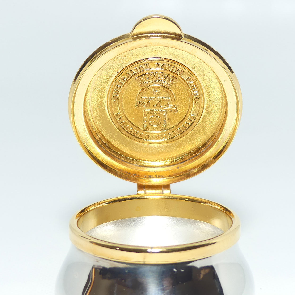 Strachan Australia | Australian Native Wildlife trinket box | Wombat by Stuart Devlin