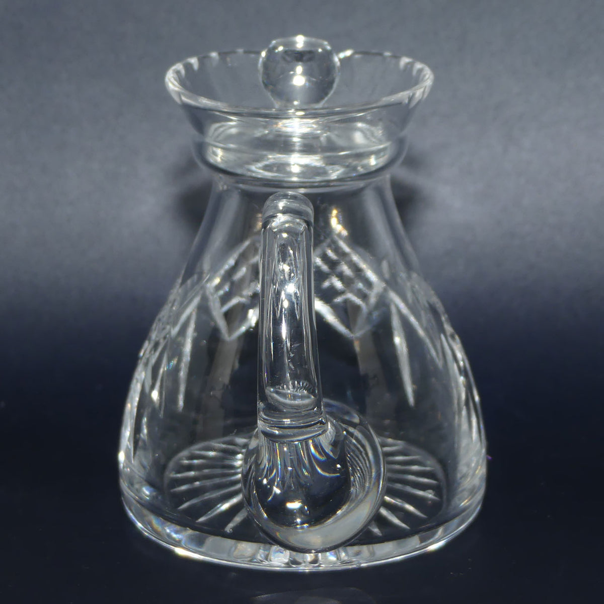 Stuart Crystal Diamond cut mint jug