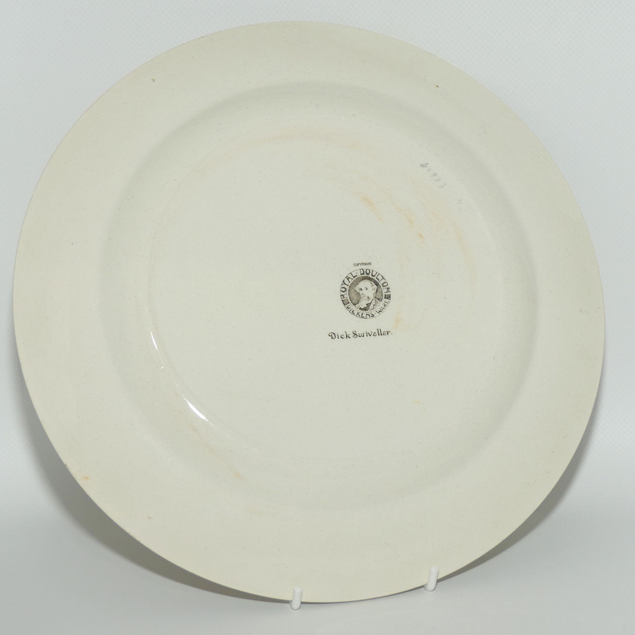 Royal Doulton Dickens Dick Swiveller rack plate D2973 | 26cm