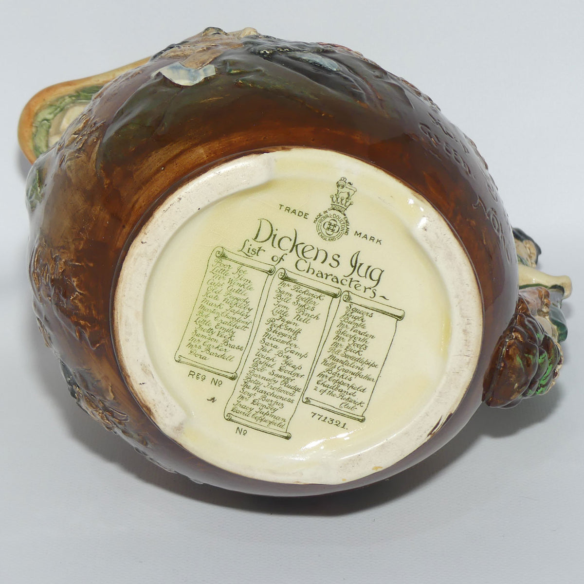 Royal Doulton Dickens Dream Loving Jug