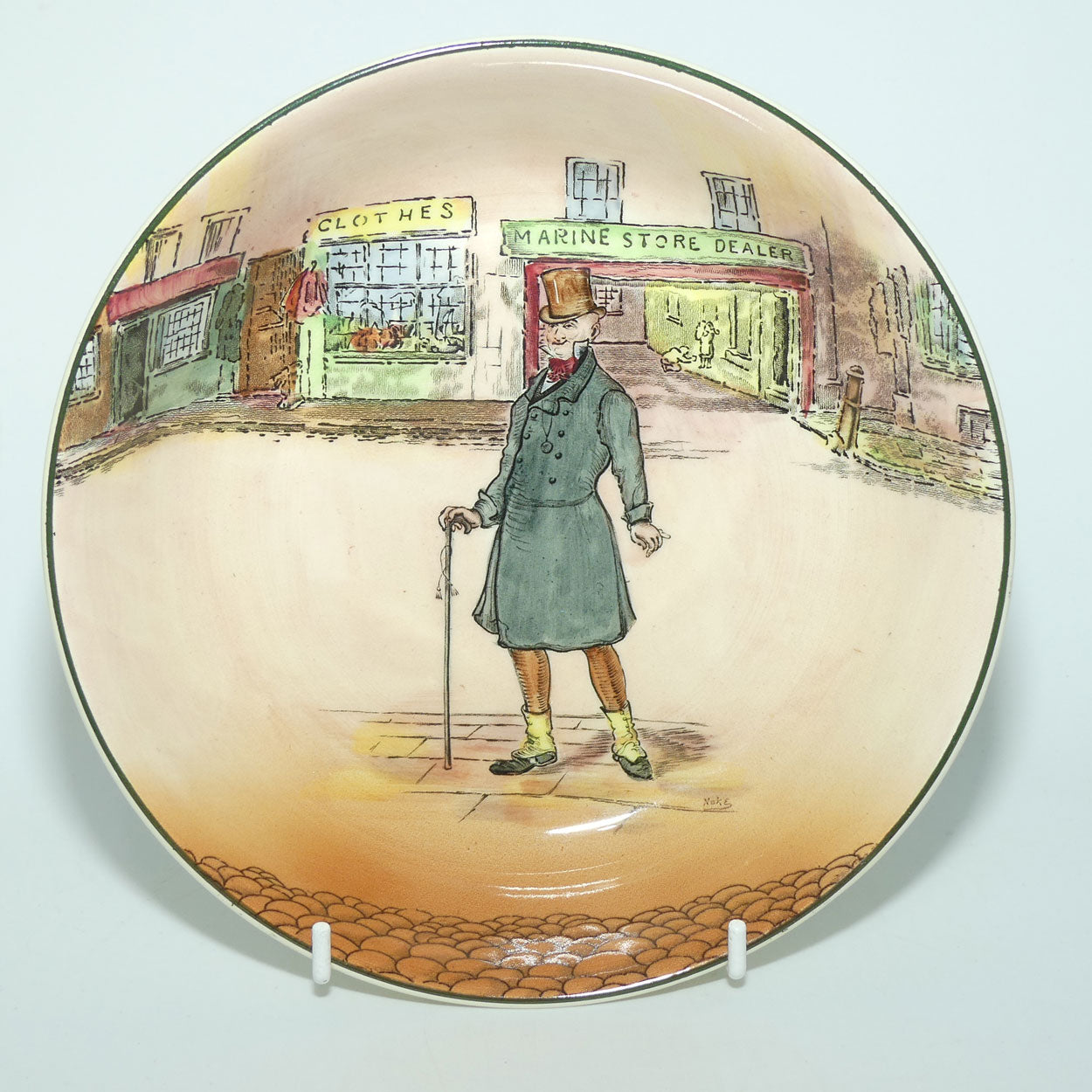 Royal Doulton Dickens Mr Micawber bowl D6327 | 19cm