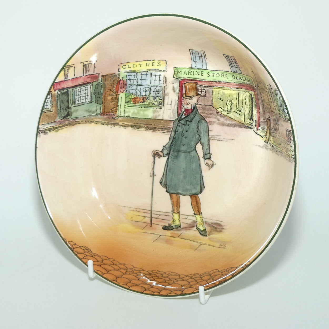 Royal Doulton Dickens Mr Micawber bowl D6327 | 19cm
