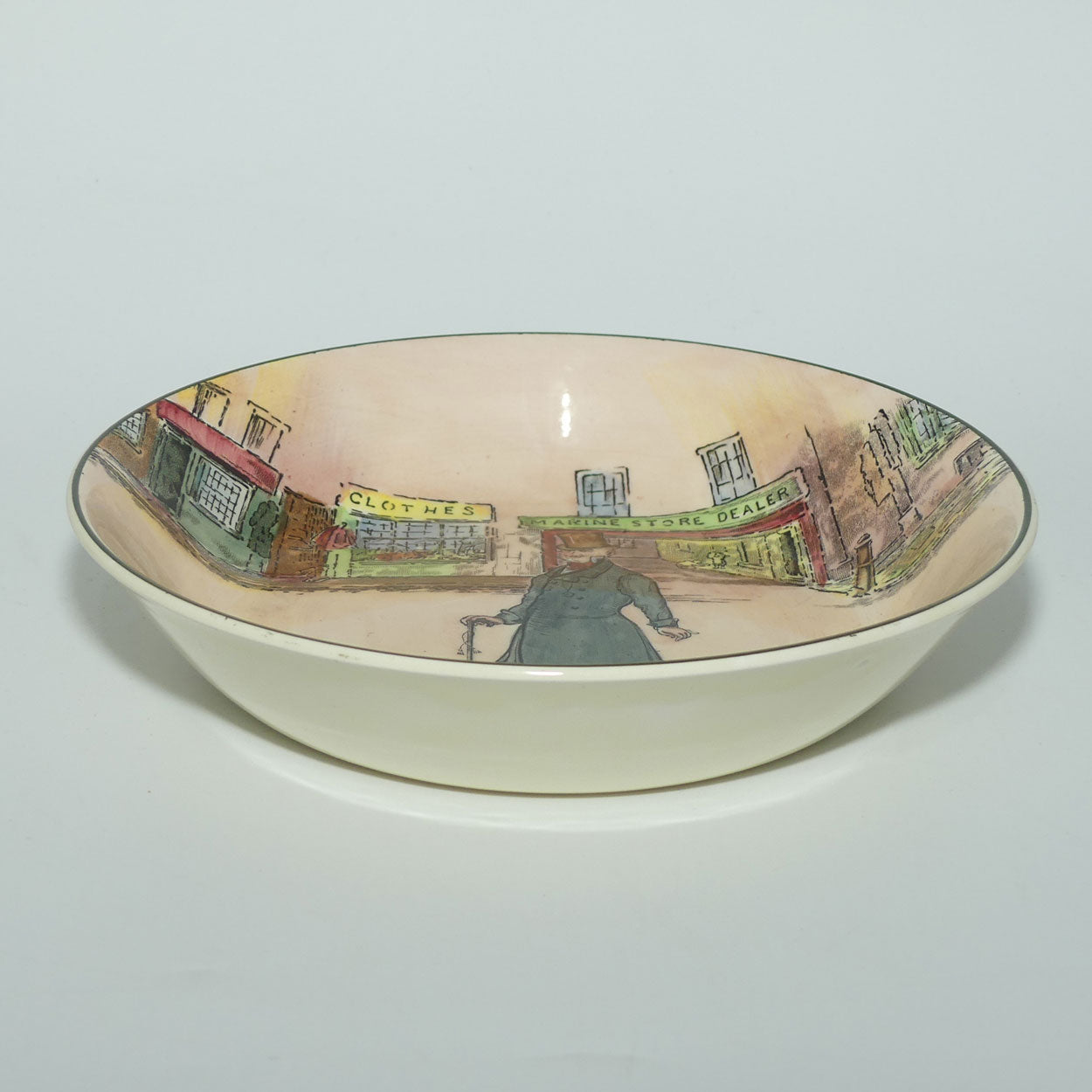 Royal Doulton Dickens Mr Micawber bowl D6327 | 19cm