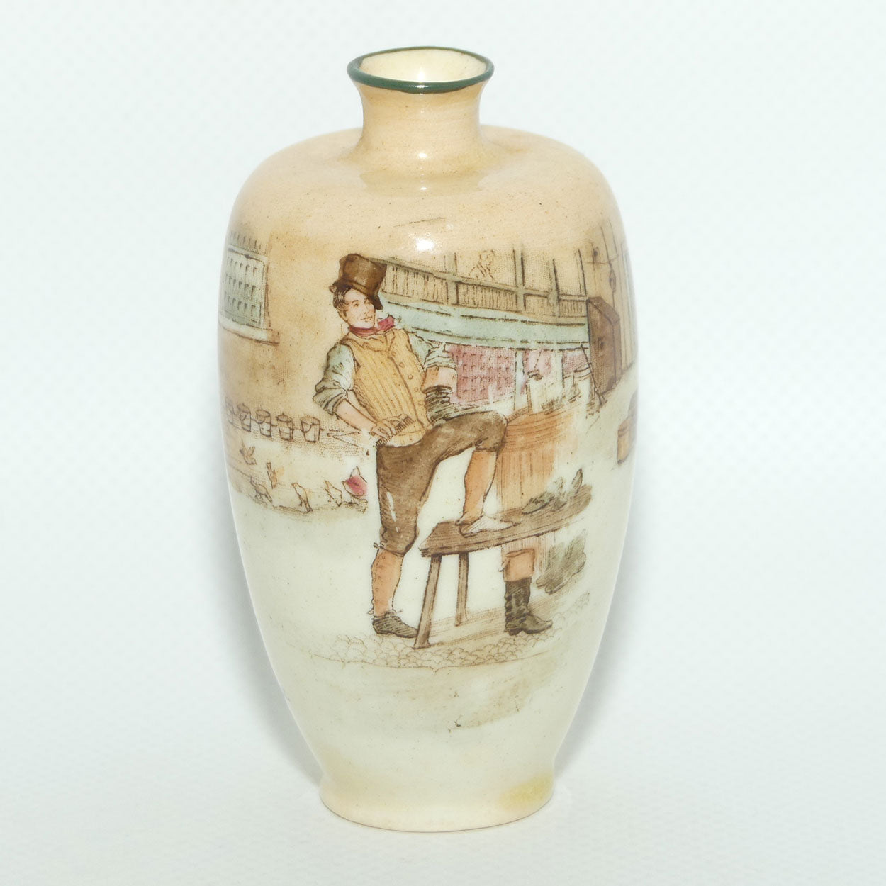 Royal Doulton Dickens miniature vase | Narrow Neck | Sam Weller