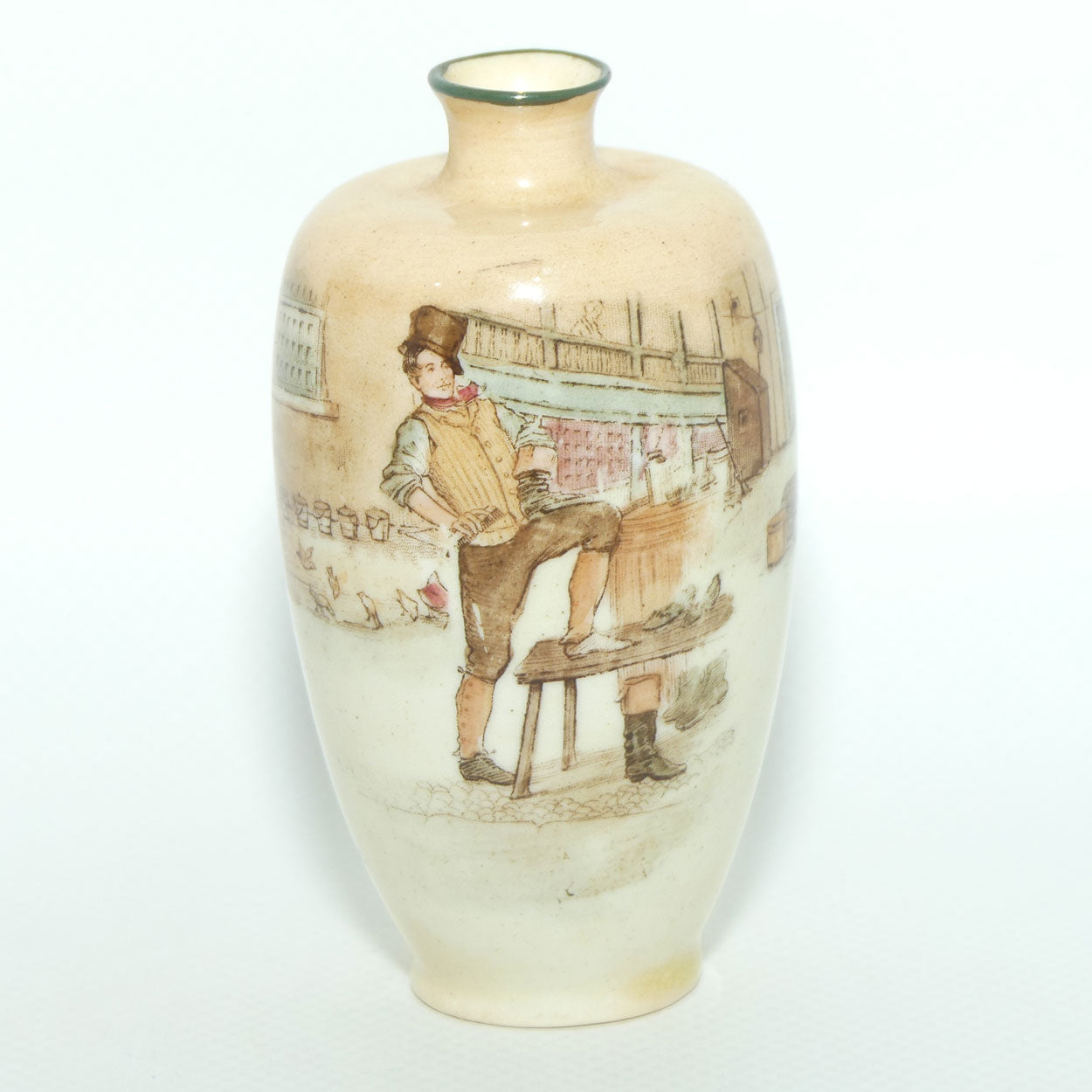 Royal Doulton Dickens miniature vase | Narrow Neck | Sam Weller