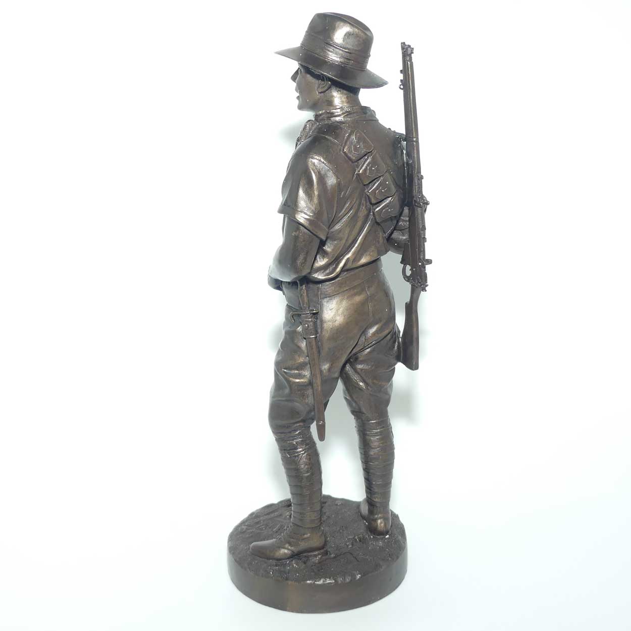 Naked Army | Decorator Cold Cast Bronze ANZAC | Andy 1:6 scale 1st AIF Lighthorse Trooper Gallipoli 1915