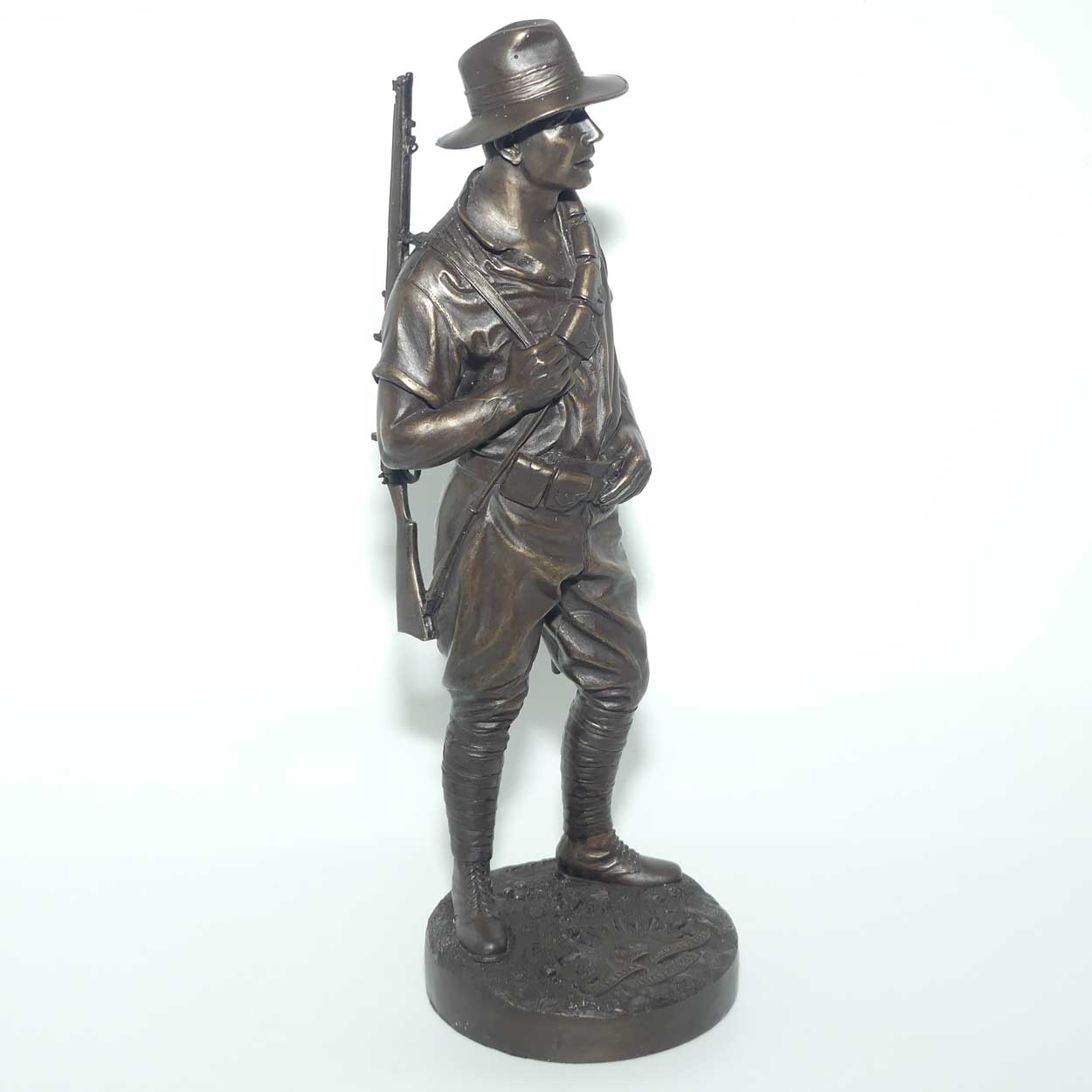 Naked Army | Decorator Cold Cast Bronze ANZAC | Andy 1:6 scale 1st AIF Lighthorse Trooper Gallipoli 1915