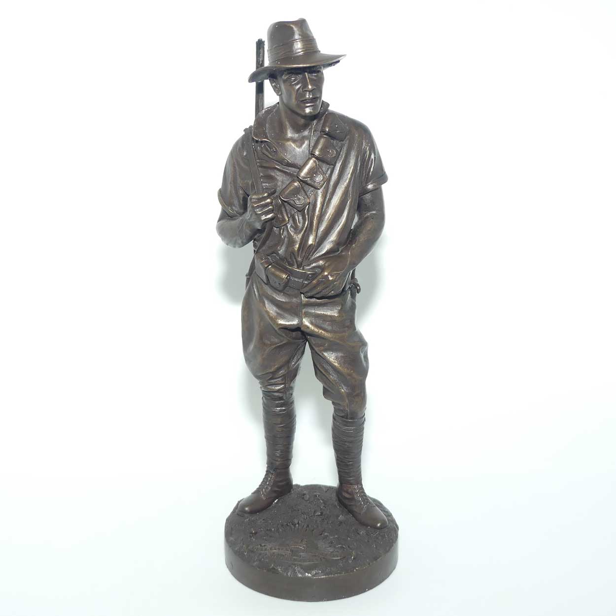 Naked Army | Decorator Cold Cast Bronze ANZAC | Andy 1:6 scale 1st AIF Lighthorse Trooper Gallipoli 1915