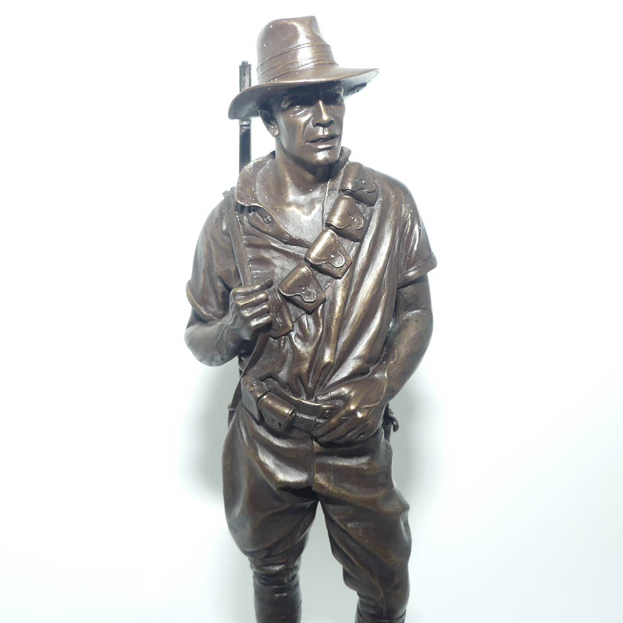 Naked Army | Decorator Cold Cast Bronze ANZAC | Andy 1:6 scale 1st AIF Lighthorse Trooper Gallipoli 1915