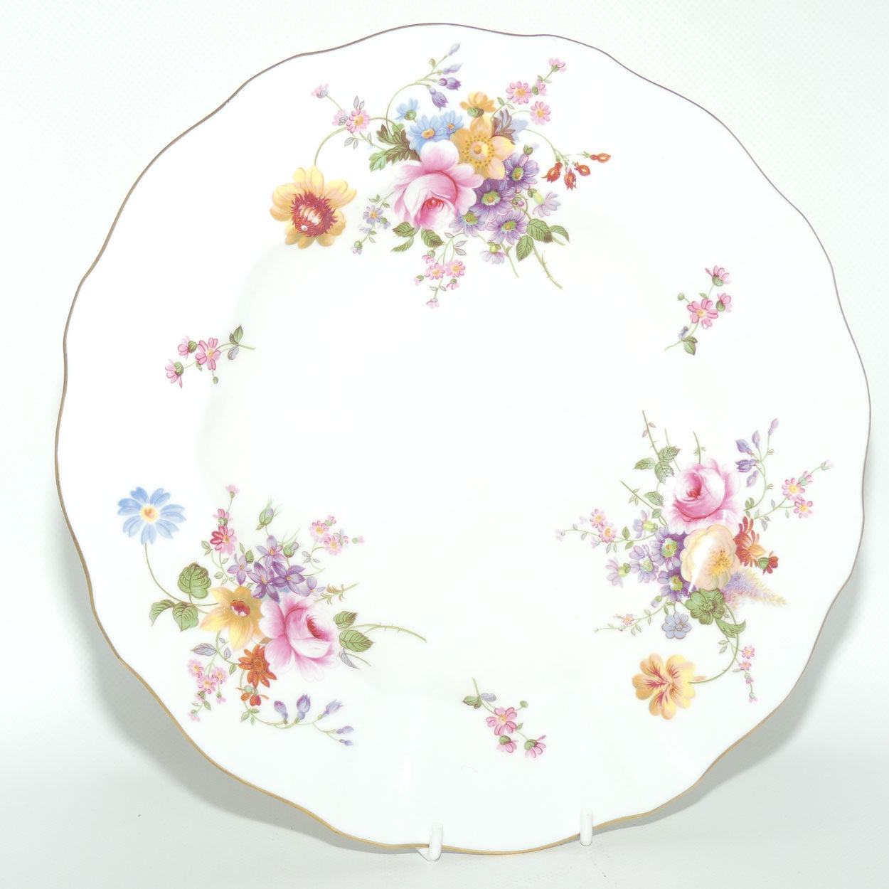 Royal Crown Derby Derby Posies dinner plate | c.1967 | 26.5cms diam