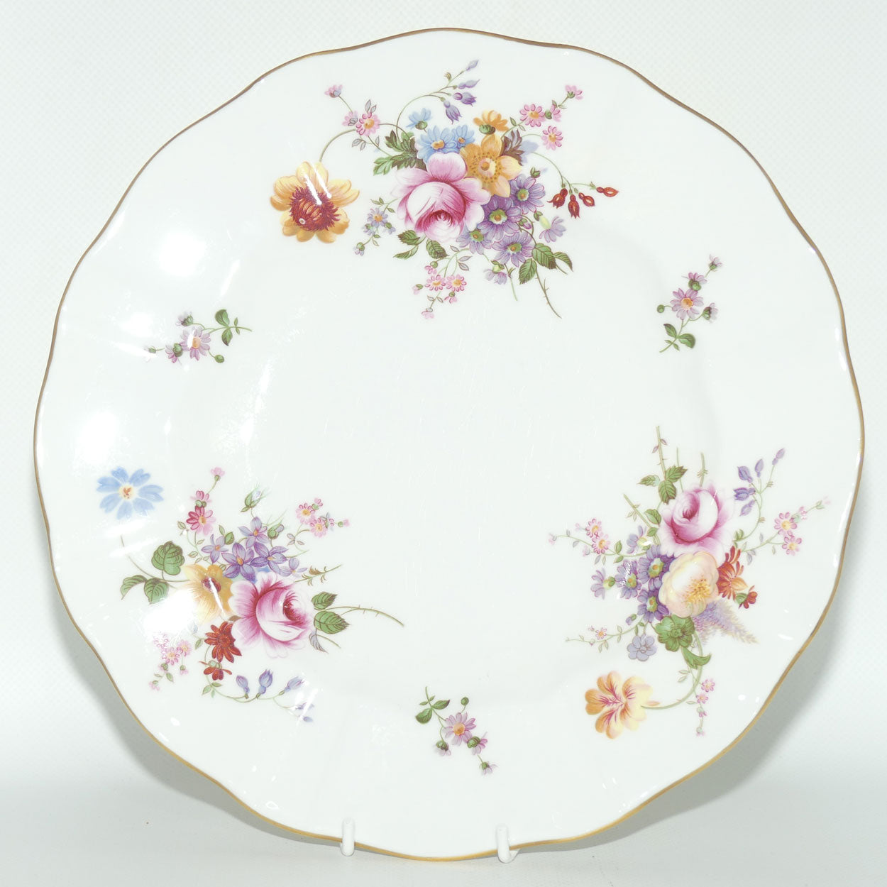 Royal Crown Derby Derby Posies dinner plate | c.1972 | 26.5cms diam