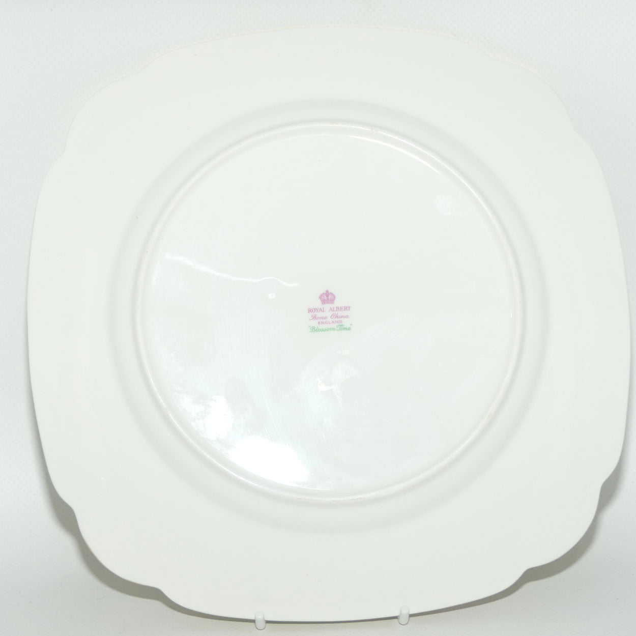Royal Albert England Blossom Time square dinner plate | 25cm | minor blemish