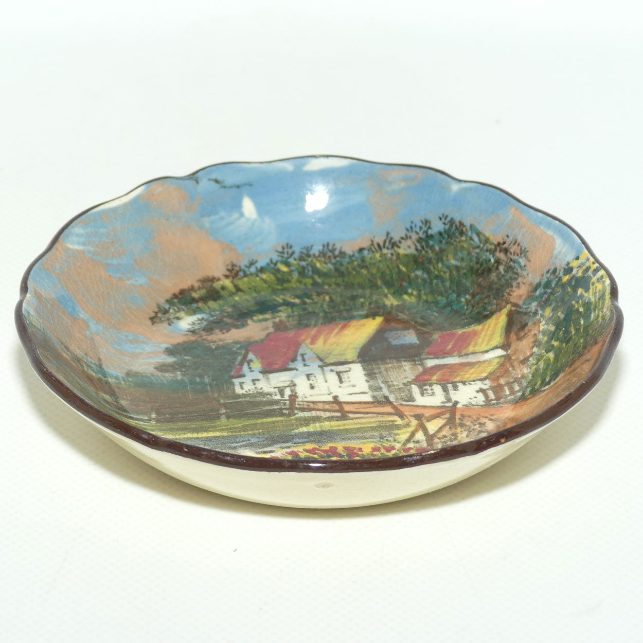 Royal Doulton English Cottages Small round bowl D4390