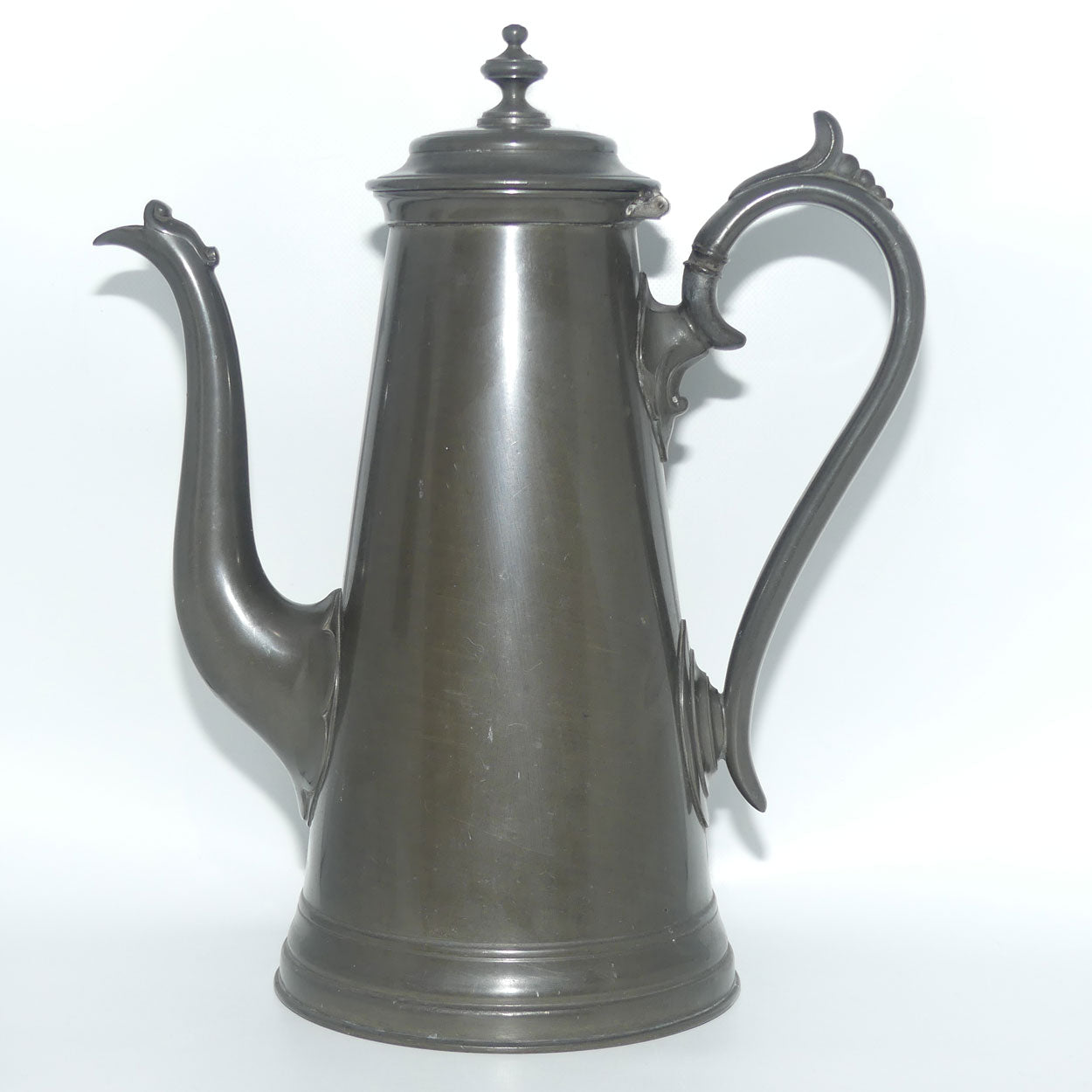 Antique Pewter coffee pot | James Dixon and Sons Sheffield c.1870